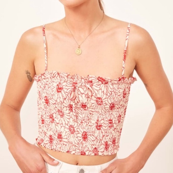 Reformation Tops - Reformation Carlotta Top
